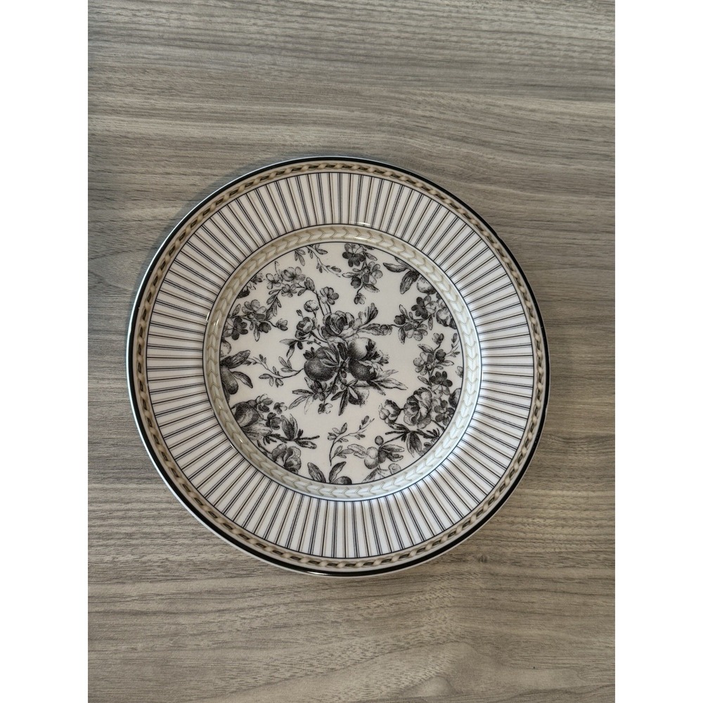 ROYAL DOULTON STUDIO PROVENCE PLAID 2 DINNER & 1 SALAD PLATE As Is - Picture 9 of 13